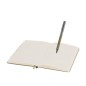 Malcon - Notizblock Hardcover-Abdeckung. 80 Blätter. Kugelschreiber Inklusive | Teefaser