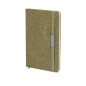 Malcon - Notizblock Hardcover-Abdeckung. 80 Blätter. Kugelschreiber Inklusive | Teefaser
