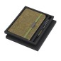 Malcon - Notizblock Hardcover-Abdeckung. 80 Blätter. Kugelschreiber Inklusive | Teefaser