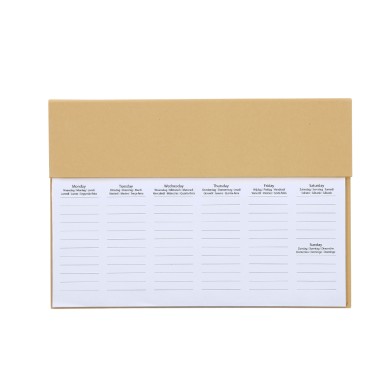 Isan - 125 Blätter. 7 Sprachen. 100 Mini Haftnotizen 1,2 x 4,5 cm. Rec