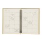 Celik - Hardcover-Abdeckung. 80 Blätter + 13 Planung Blätter | Reclycling Pappe