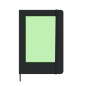 Crix - Hardcover-Abdeckung. 100 Blätter + 13 Planung Blätter | PU