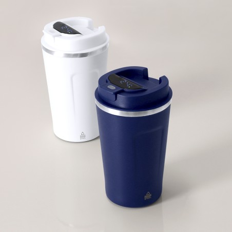 Molin - 400 ml. Anzeige der Berührungstemperatur | Reclycling Rostfreier Stahl