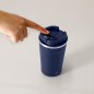 Molin - 400 ml. Anzeige der Berührungstemperatur | Reclycling Rostfreier Stahl Molin - 400 ml. Anzeige der Berührungstemperatur | Reclycling Rostfreier Stahl