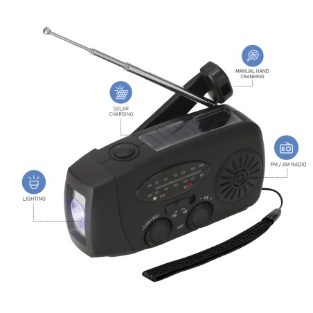 Cartney - 1 Led. 2 Modes de Lumière, Fixe et Clignotante. 2000 mAh. Ra