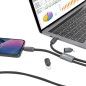 Fanders - Geeignet für die datenübertragung. Anschluss Typ C PD 60W | Aluminium/ Polyester Fanders - Geeignet für die datenübertragung. Anschluss Typ C PD 60W | Aluminium/ Polyester