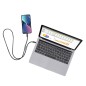 Fanders - Geeignet für die datenübertragung. Anschluss Typ C PD 60W | Aluminium/ Polyester Fanders - Geeignet für die datenübertragung. Anschluss Typ C PD 60W | Aluminium/ Polyester
