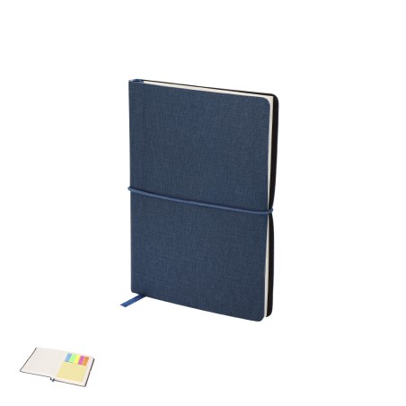 Vierax - Flexibler Einband. 80 Blätter. 25 Haftnotizen 7,5 x 7,5 cm. 1