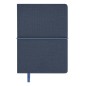 Vierax - Flexibler Einband. 80 Blätter. 25 Haftnotizen 7,5 x 7,5 cm. 125 Mini Haftnotizen 1,2 x 4,5 cm | Reclycling PU