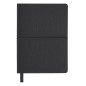 Vierax - Flexibler Einband. 80 Blätter. 25 Haftnotizen 7,5 x 7,5 cm. 125 Mini Haftnotizen 1,2 x 4,5 cm | Reclycling PU