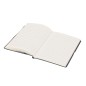 Vierax - Flexibler Einband. 80 Blätter. 25 Haftnotizen 7,5 x 7,5 cm. 125 Mini Haftnotizen 1,2 x 4,5 cm | Reclycling PU