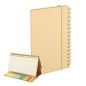 Gambel - Hardcover-Abdeckung. 46 Blätter + 14 Planung Blätter. 25 Haftnotizen 4,5 x 6 cm. 25 Haftnotizen 4,5 x 4,5 cm. 125 Mini 