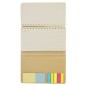 Gambel - Hardcover-Abdeckung. 46 Blätter + 14 Planung Blätter. 25 Haftnotizen 4,5 x 6 cm. 25 Haftnotizen 4,5 x 4,5 cm. 125 Mini 