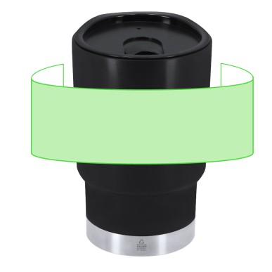 Clancy - 380 ml | PP Reclycling/ Reclycling Rostfreier Stahl