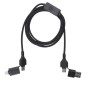 Gabbo - Geeignet für die datenübertragung. Anschluss Typ C und Lightning PD 60W | Reclycling Aluminium/ Polyester RPET Gabbo - Geeignet für die datenübertragung. Anschluss Typ C und Lightning PD 60W | Reclycling Aluminium/ Polyester RPET