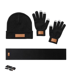 Hibbert - Écharpe, Bonnet et Gants Tactiles. Taille Unique. Adulte | A