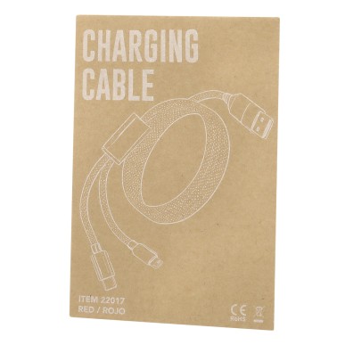 Briony - Magnetisch. Anschluss Micro USB, Typ C und Lightning 5V DC 2A