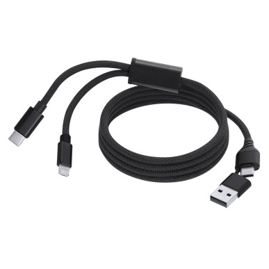 Briony - Magnetisch. Anschluss Micro USB, Typ C und Lightning 5V DC 2A