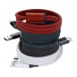 Briony - Magnetisch. Anschluss Micro USB, Typ C und Lightning 5V DC 2A | Aluminium/ Polyester Briony - Magnetisch. Anschluss Micro USB, Typ C und Lightning 5V DC 2A | Aluminium/ Polyester