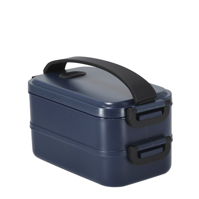 Curibox - 2 Compartiments 800 ml. Fermeture Securisé | PP Recyclé