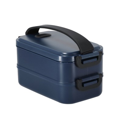 Curibox - 2 Compartiments 800 ml. Fermeture Securisé | PP Recyclé