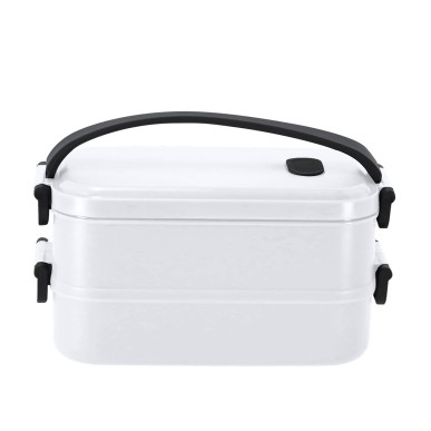 Curibox - 2 Compartiments 800 ml. Fermeture Securisé | PP Recyclé