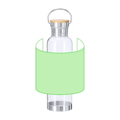 Luxan - 800 ml | RPET/ Acier Inox/ Bambou