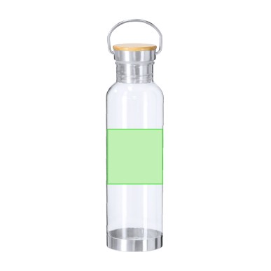 Luxan - 800 ml | RPET/ Acier Inox/ Bambou