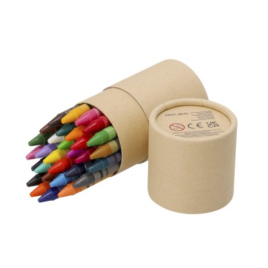 Riokon - 30 Wachsmalstifte | Recycling Pappe