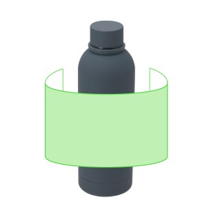 Caneco - 750 ml | Rostfreier Stahl. Gummierung