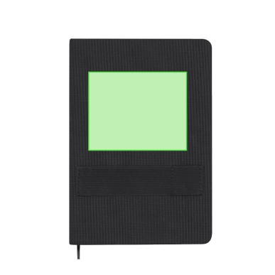 Rubin - Hardcover-Abdeckung. 80 Blätter. Kugelschreiber Aluminium Inkl