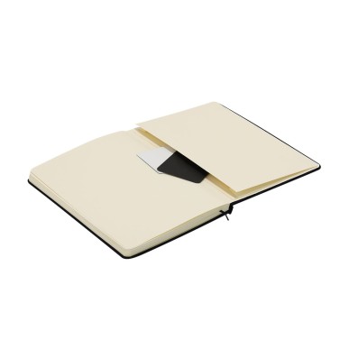 Rubin - Hardcover-Abdeckung. 80 Blätter. Kugelschreiber Aluminium Inkl