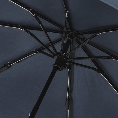 Escan - 21". Système Anti-Vent | Sac Pliable et Parapluie Pongé 190T R