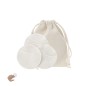 Dayax - 3 Lingettes Coton. Réutilisables. Étui Coton | Coton
