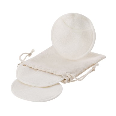 Dayax - 3 Lingettes Coton. Réutilisables. Étui Coton | Coton