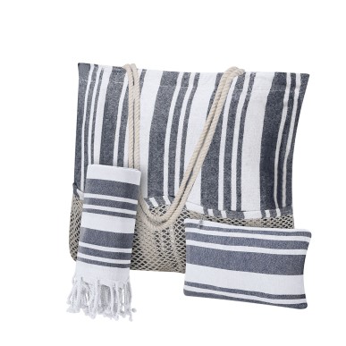 Bekoran - Sac, Trousse et Paréo | 60% Coton/ 40% Polyester 180 g/ m2