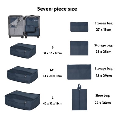 Combol - 7 Pièces | Polyester 210D