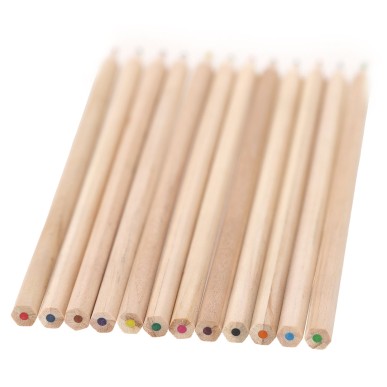 Wibar - 12 Crayons | Carton Recyclé