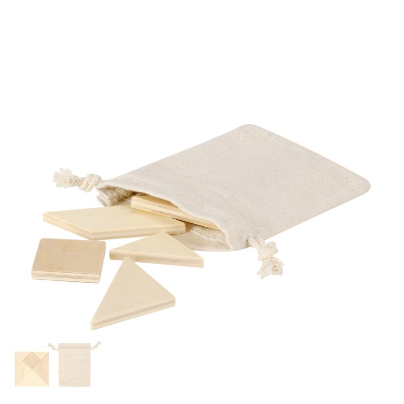Moranex - 7 Pièces. Étui Coton | Bois Moranex - 7 Pièces. Étui Coton | Bois
