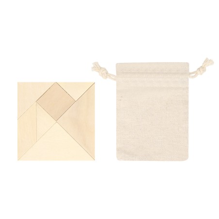 Moranex - 7 Pièces. Étui Coton | Bois