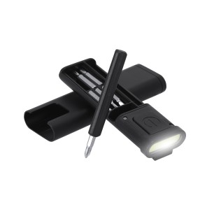 Kedarl - 4 Leds. 6 Accessoires. Piles Bouton Incluses | Aluminium Recy
