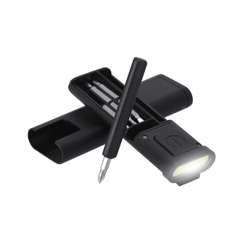 Kedarl - 4 Leds. 6 Accessoires. Piles Bouton Incluses | Aluminium Recyclé