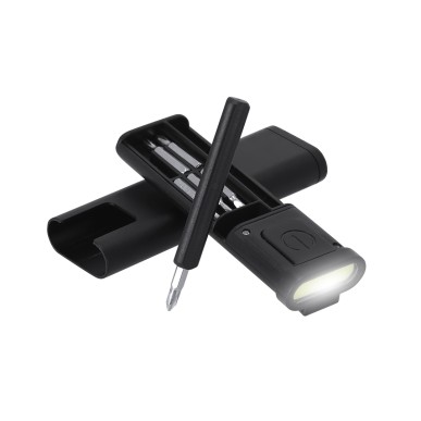 Kedarl - 4 Leds. 6 Accessoires. Piles Bouton Incluses | Aluminium Recy