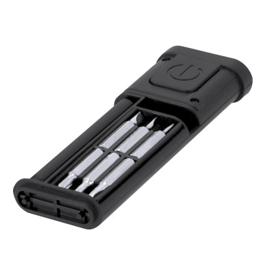 Kedarl - 4 Leds. 6 Accessoires. Piles Bouton Incluses | Aluminium Recy