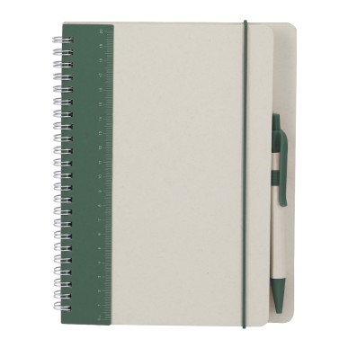 Kirax - Couverture Rigide. 70 Feuilles. Stylo Cartons de Lait Recyclés