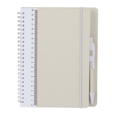 Kirax - Couverture Rigide. 70 Feuilles. Stylo Cartons de Lait Recyclés