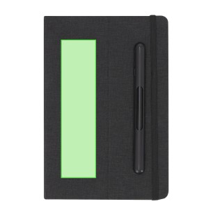 Lemard - Hardcover-Abdeckung. 96 Blätter. Ewiger Bleistift Kugelschreiber Inklusive | Polyester 600D RPET