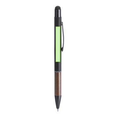 Lonlok - Stylo Aluminium/ Bois. Porte-Clés Métal/ Bois | Métal/ Bois