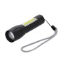 Dilrot - 8 Leds. 10 Lumières COB. 3 Modes de Lumière, Fixe et Clignotante. Batterie 400 mAh. Fonction Zoom | Aluminium Dilrot - 8 Leds. 10 Lumières COB. 3 Modes de Lumière, Fixe et Clignotante. Batterie 400 mAh. Fonction Zoom | Aluminium
