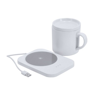 Wasoox - 370 ml. Drahtlos 15W. Anschluss USB | Keramik/ ABS